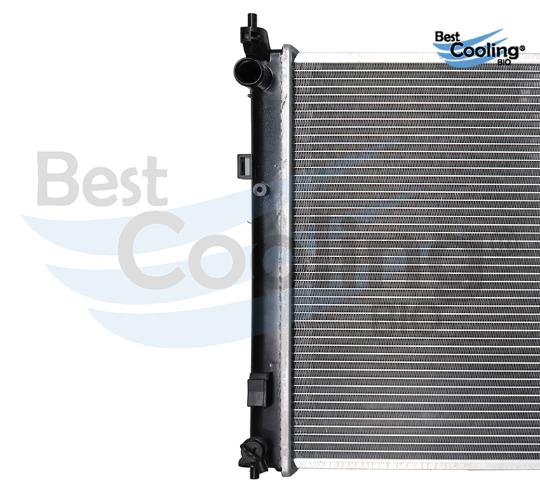 RADIADOR AGUA MARCH 1.6 2012-2025 C/S AIRE  T/ESTÁNDAR SOLDADO