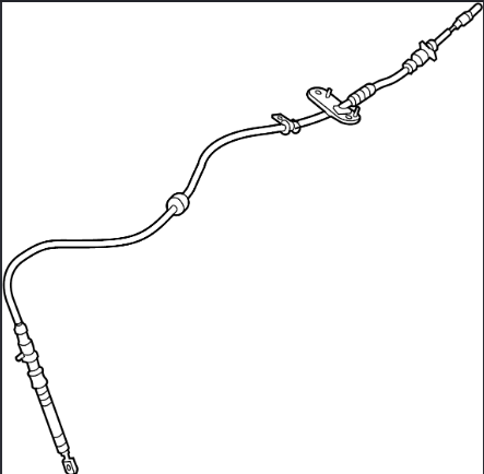 CABLE SELECTOR VELOCIDADES MAZDA 3 2019-2025 2.5 1450MM T/AUTOMATICO