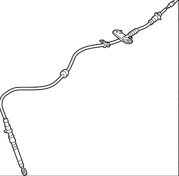 CABLE SELECTOR VELOCIDADES CX-3 2016-2025 2.0 1420MM T/AUTOMATICO