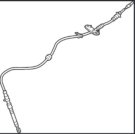 CABLE SELECTOR VELOCIDADES CX-5 2018-2025 2.0 2.5 1420MM T/AUTOMATICO