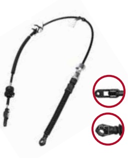 CABLE SELECTOR VELOCIDADES CX-5 2018-2025 2.0 2.5 1420MM T/AUTOMATICO